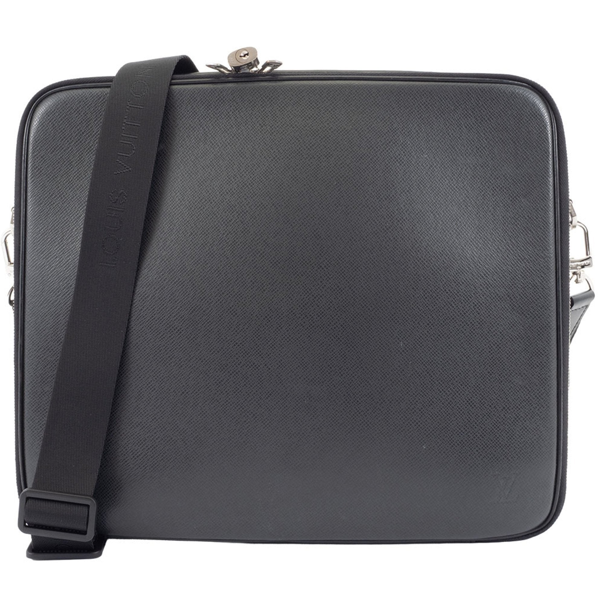 Louis Vuitton Ardoise Taiga Leather Shoulder Bag