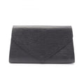 Louis Vuitton Black Noir Epi Leather Clutch Bag