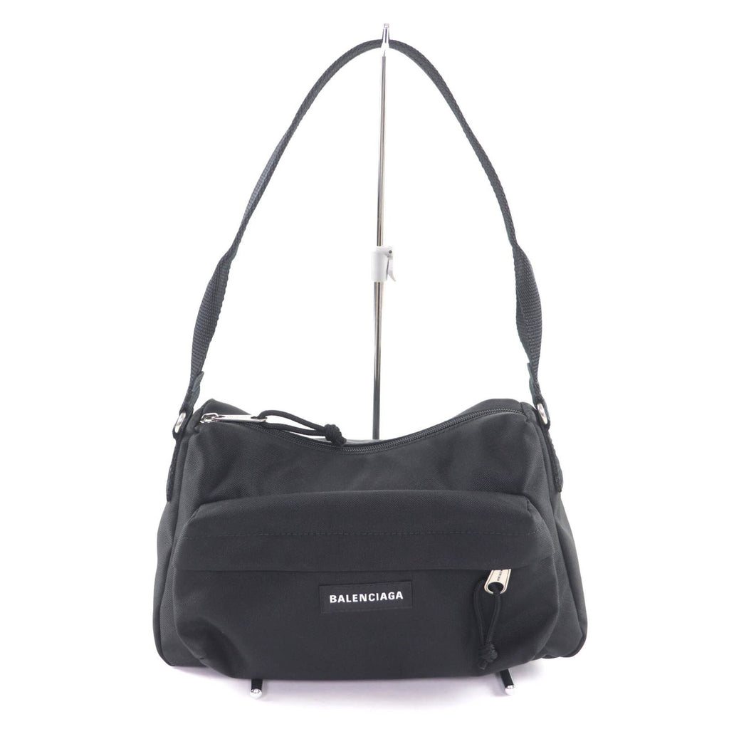 Balenciaga Black Nylon Shoulder