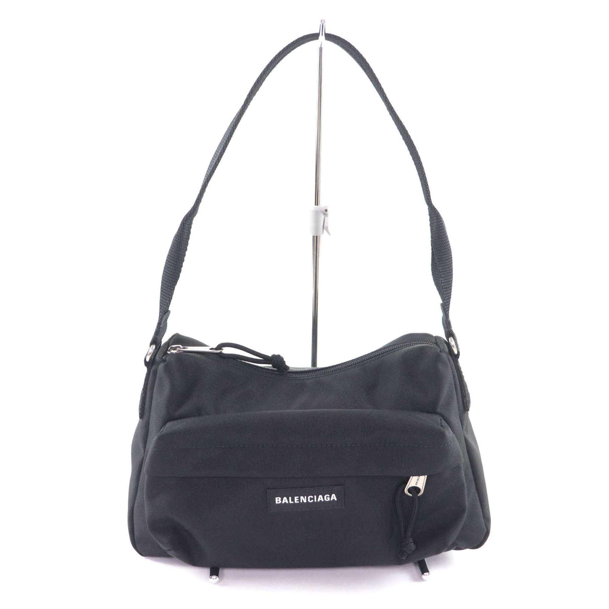 Balenciaga Black Nylon Shoulder
