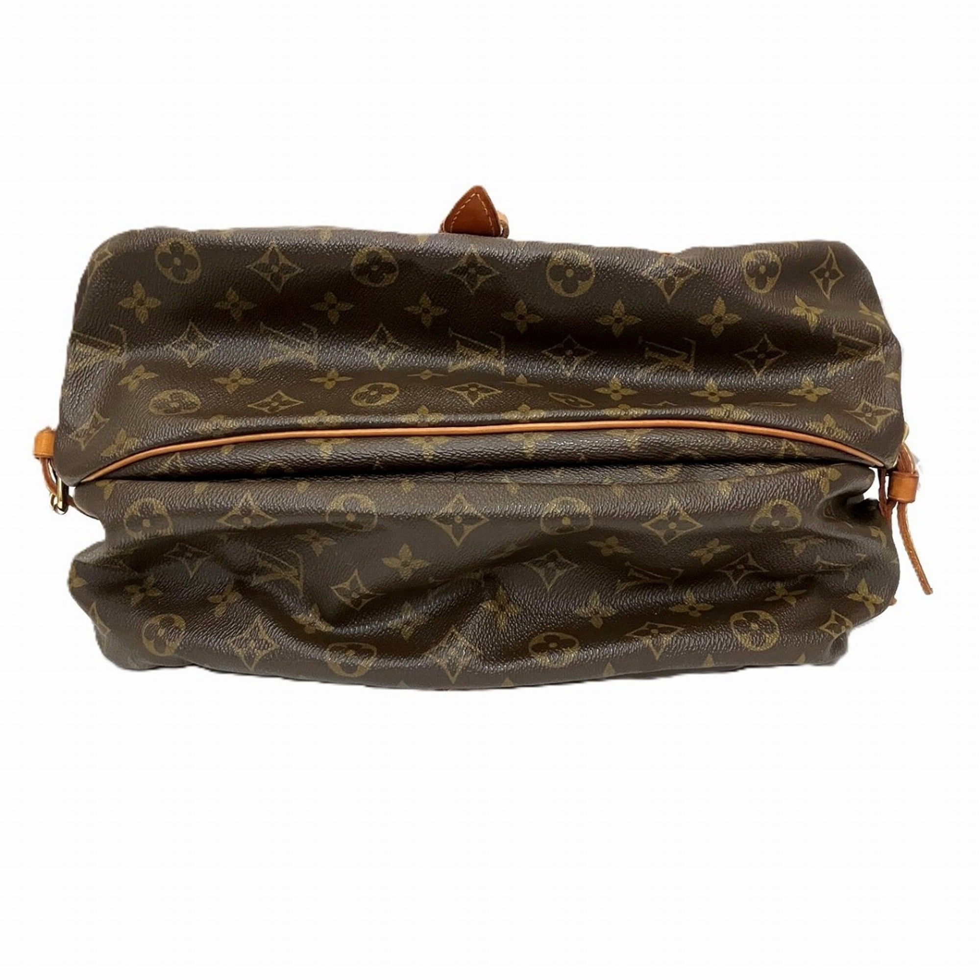 Louis Vuitton Brown Pvc Shoulder Bag