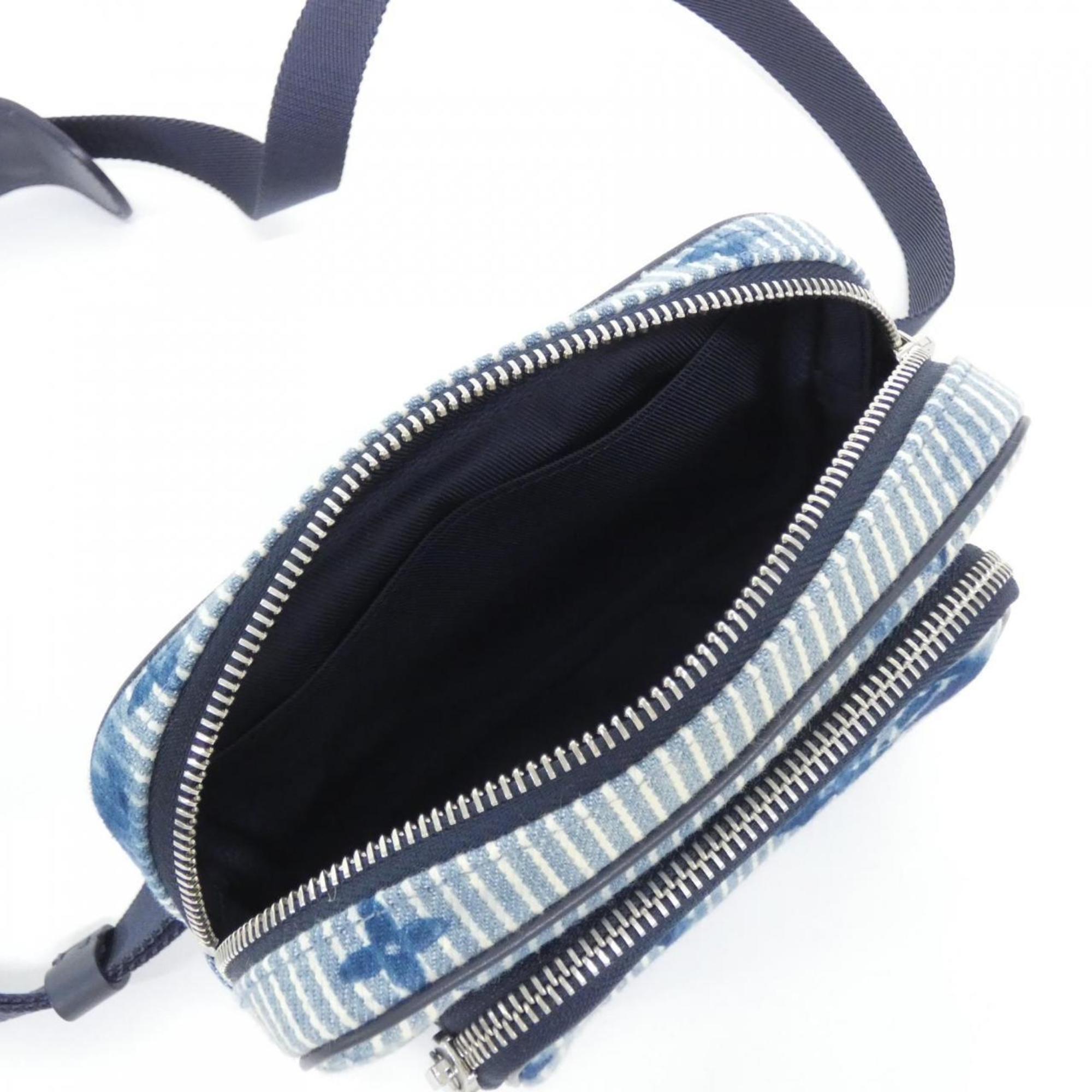 Louis Vuitton Monogram Navy Monogram Canvas Pochette Shoulder Bag