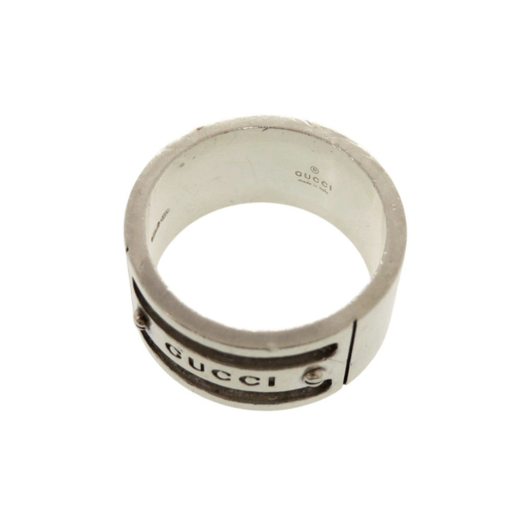Gucci Silver Silver 925 Band Ring (Pre-Owned)