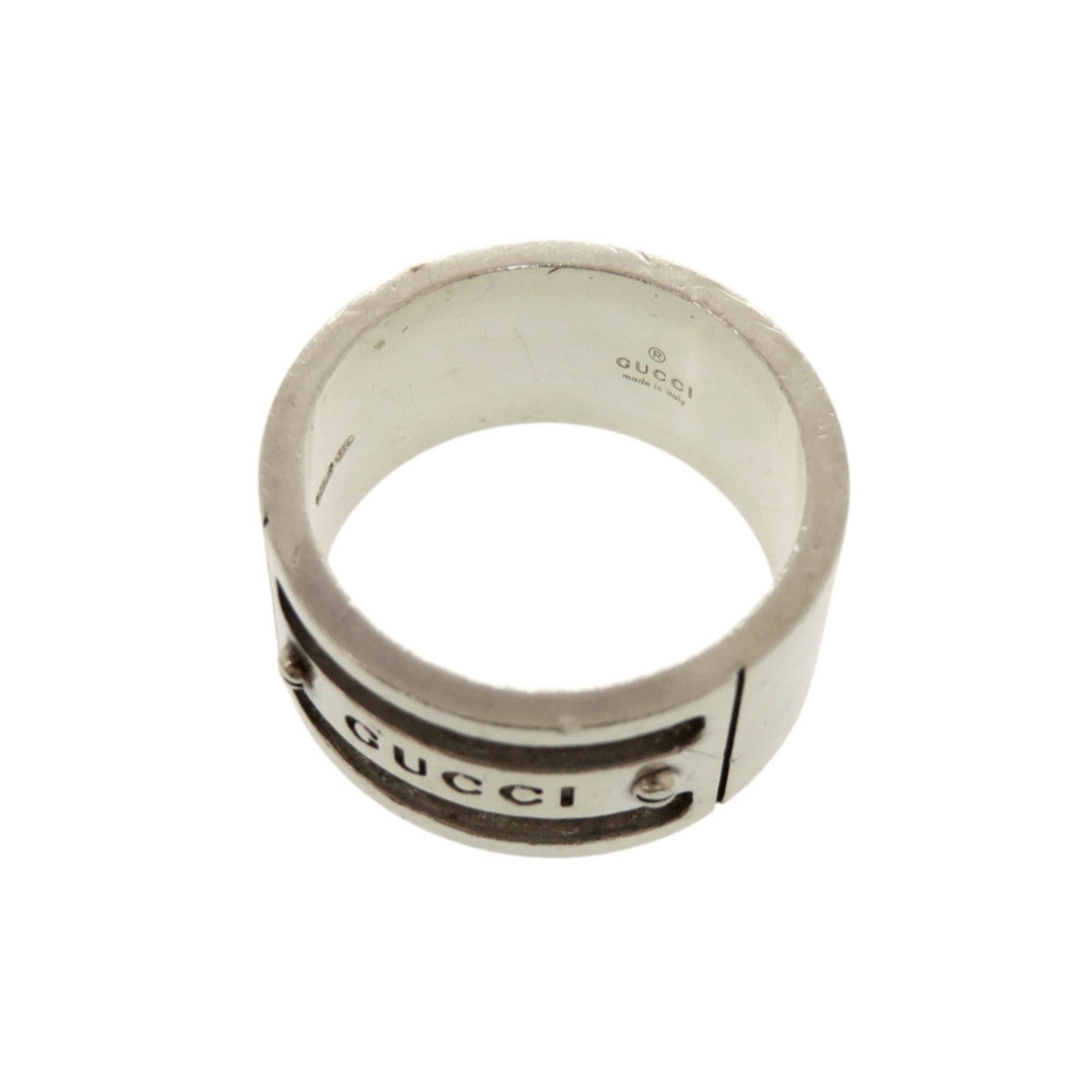 Gucci Silver Silver 925 Band Ring (Pre-Owned)