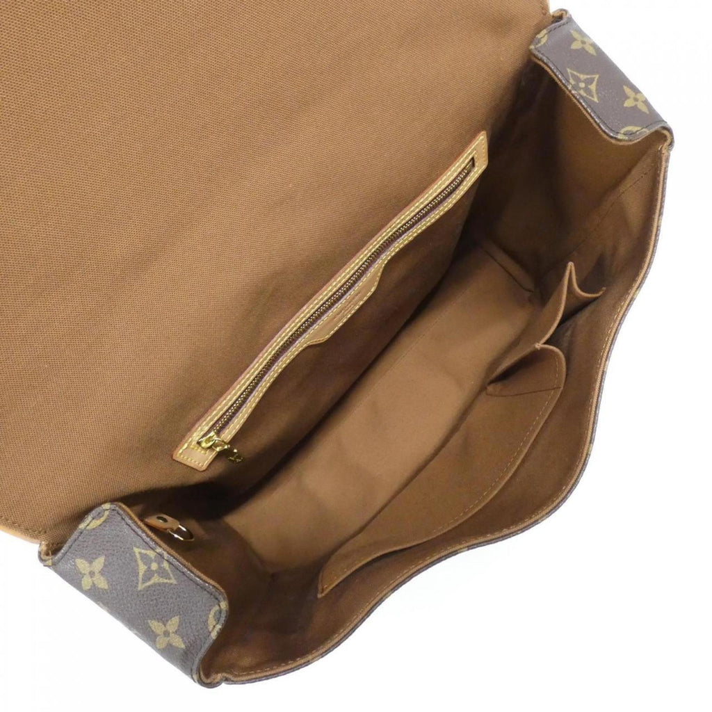 Louis Vuitton Marron Coated Canvas Shoulder Bag
