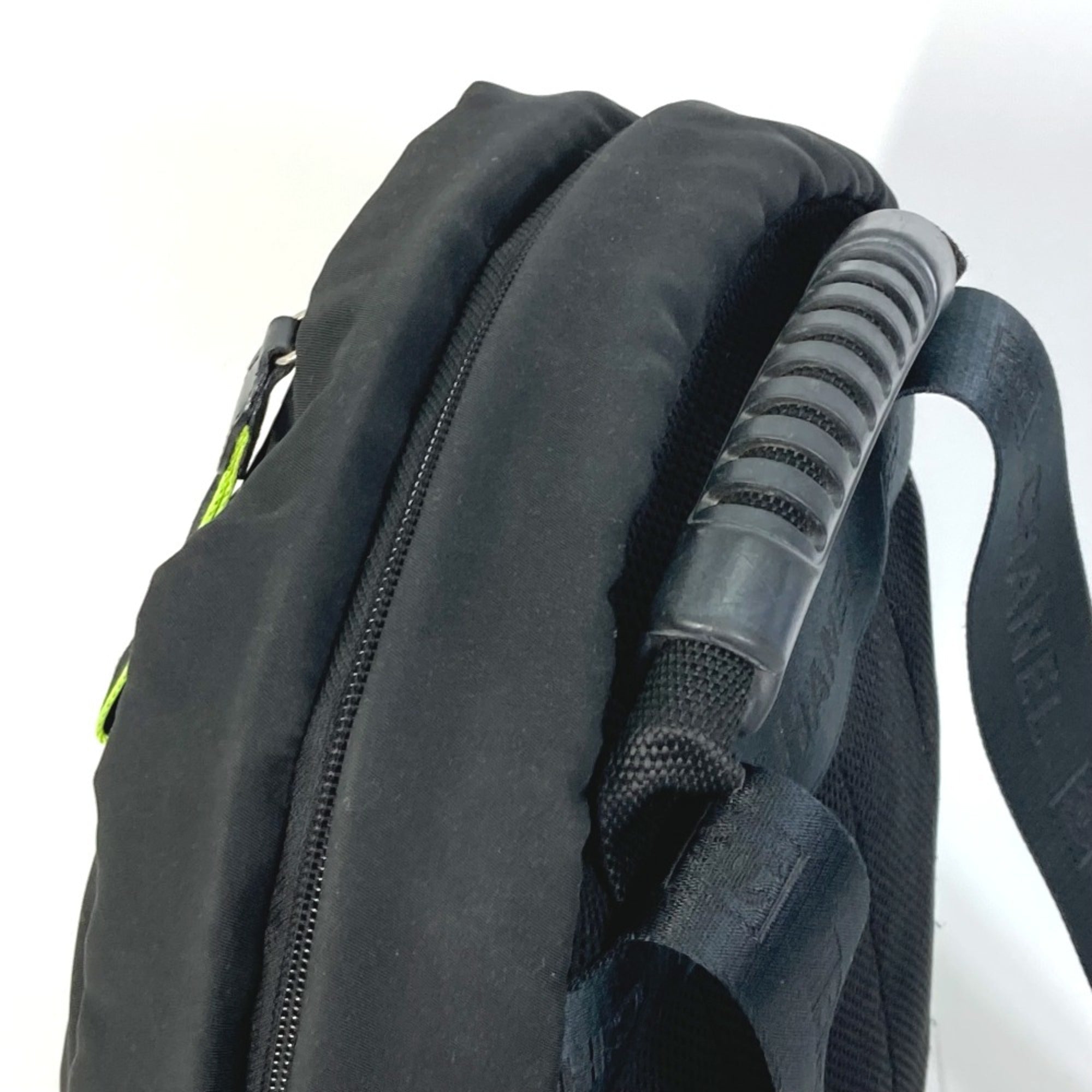 Chanel Black Cloth Backpack