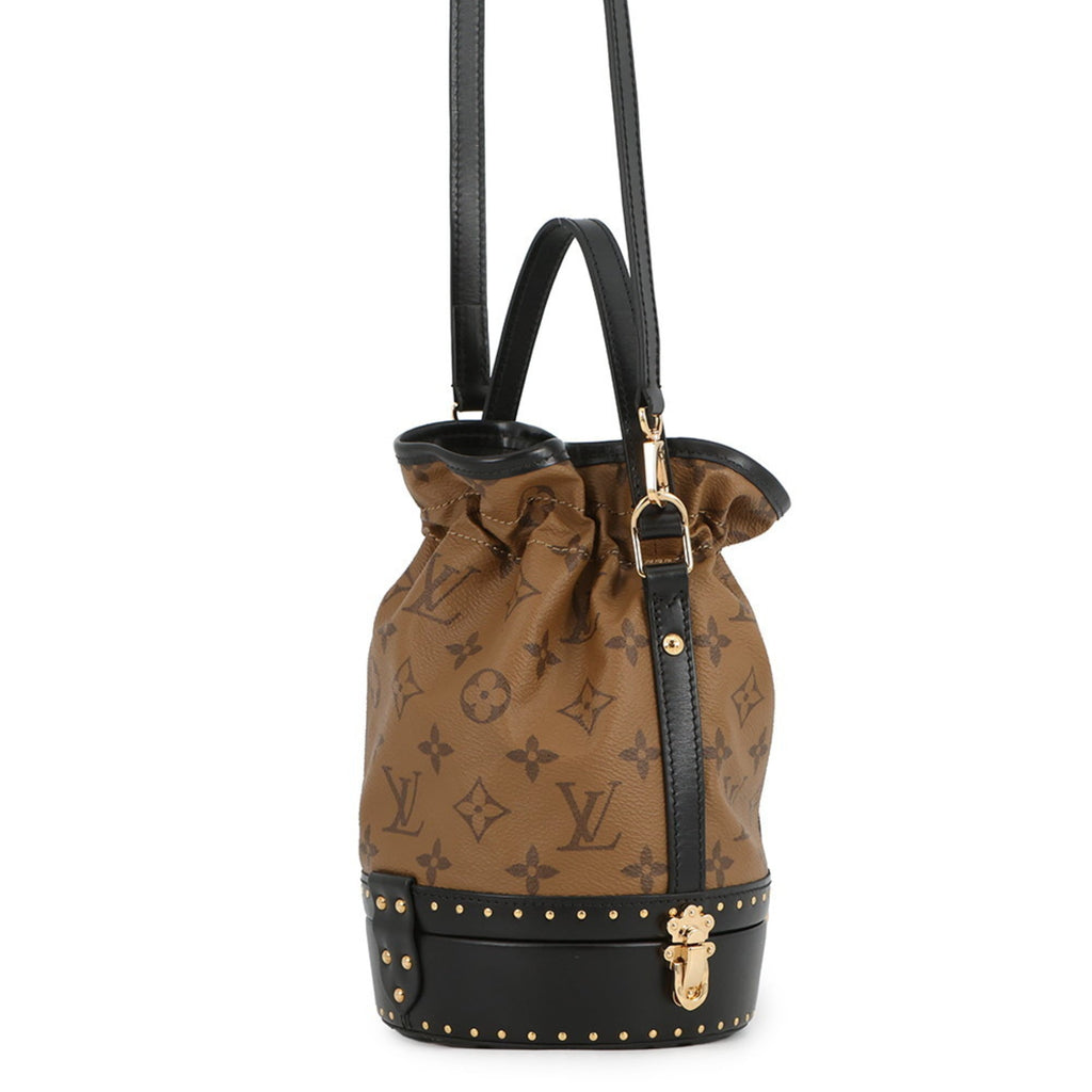 Louis Vuitton Noir Monogram Reverse Handbag