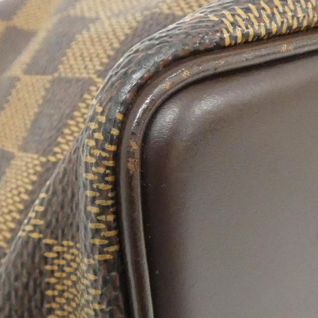 Louis Vuitton Brown Coated Canvas Shoulder Bag