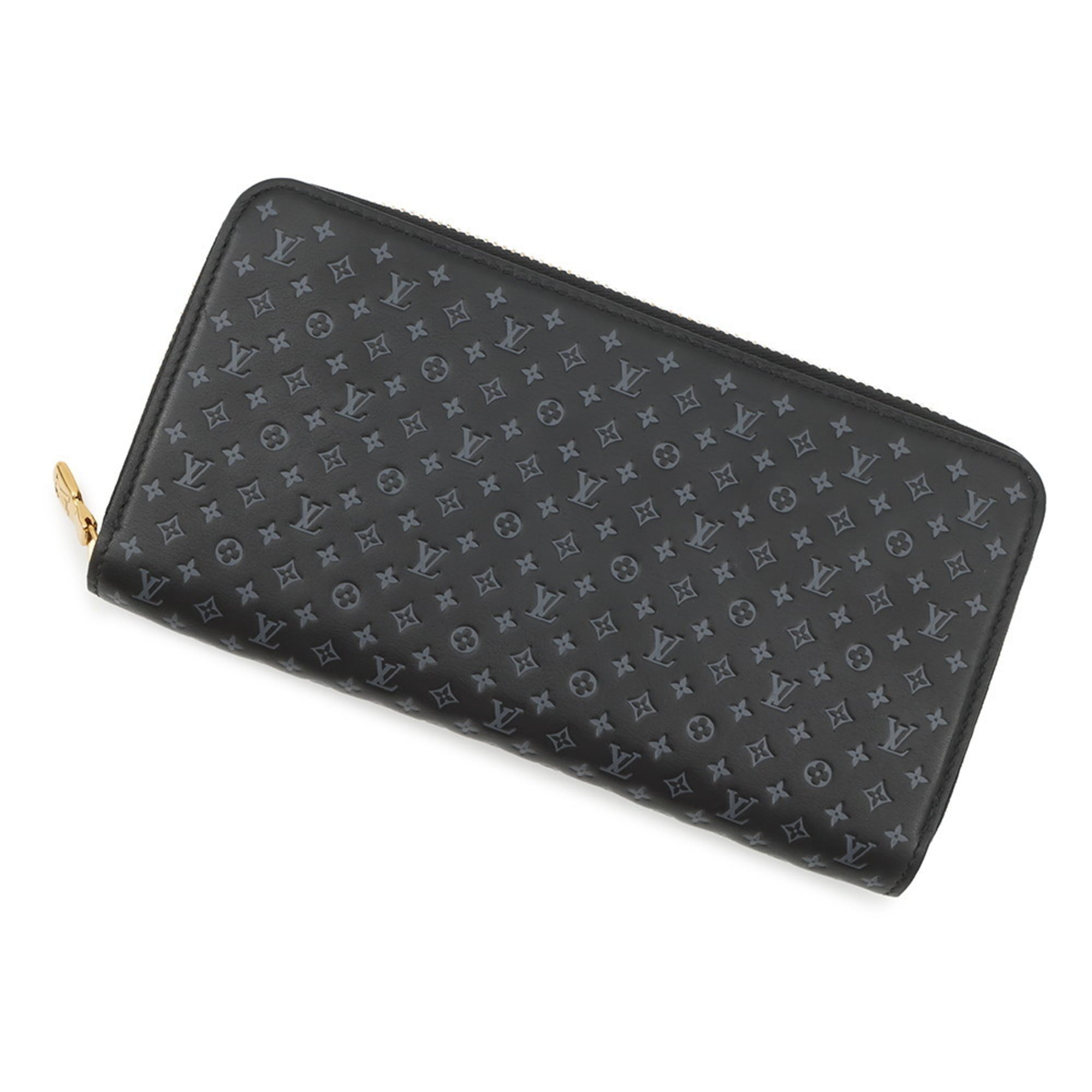 Louis Vuitton Noir Monogram Long Wallet