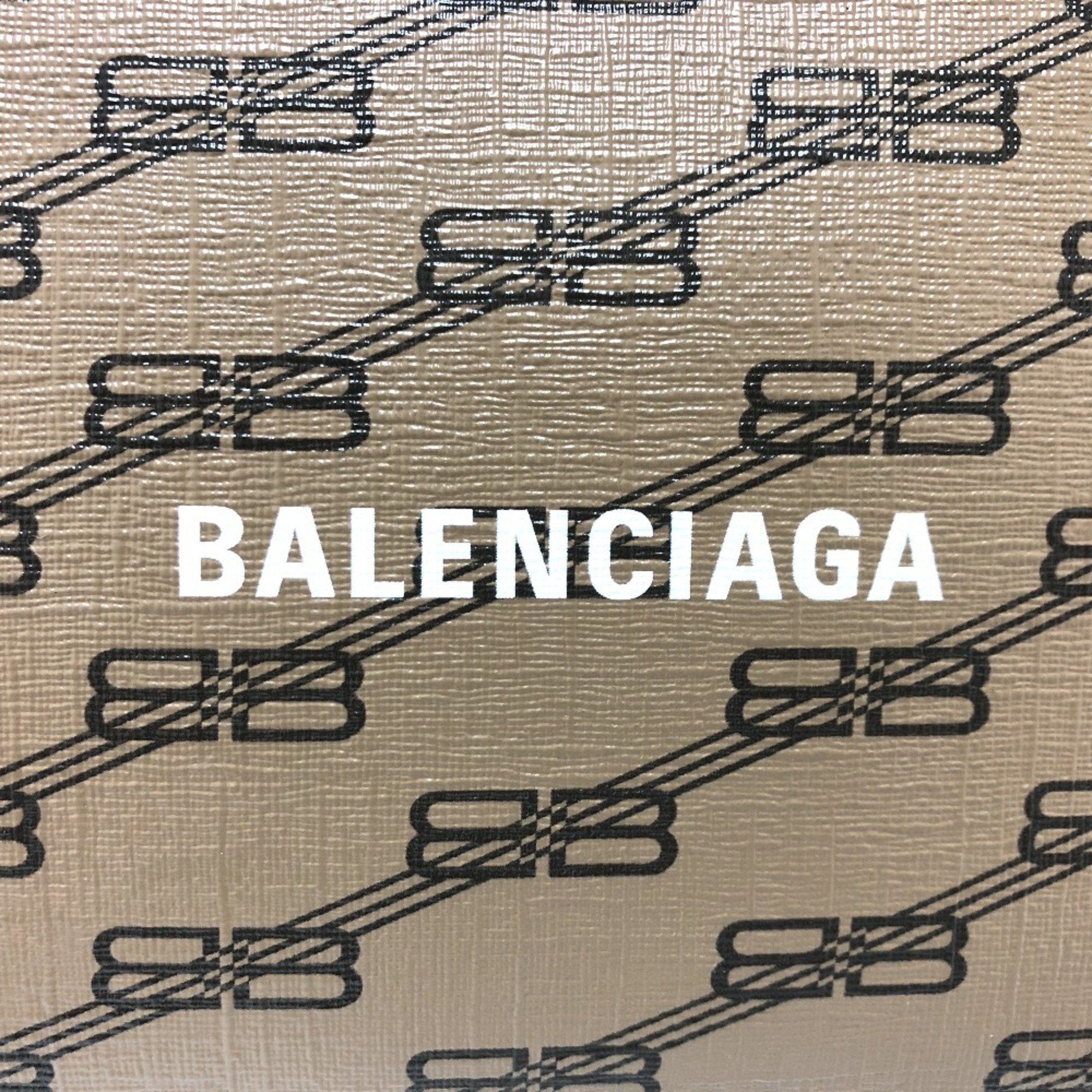 Balenciaga Brown Leather Clutch