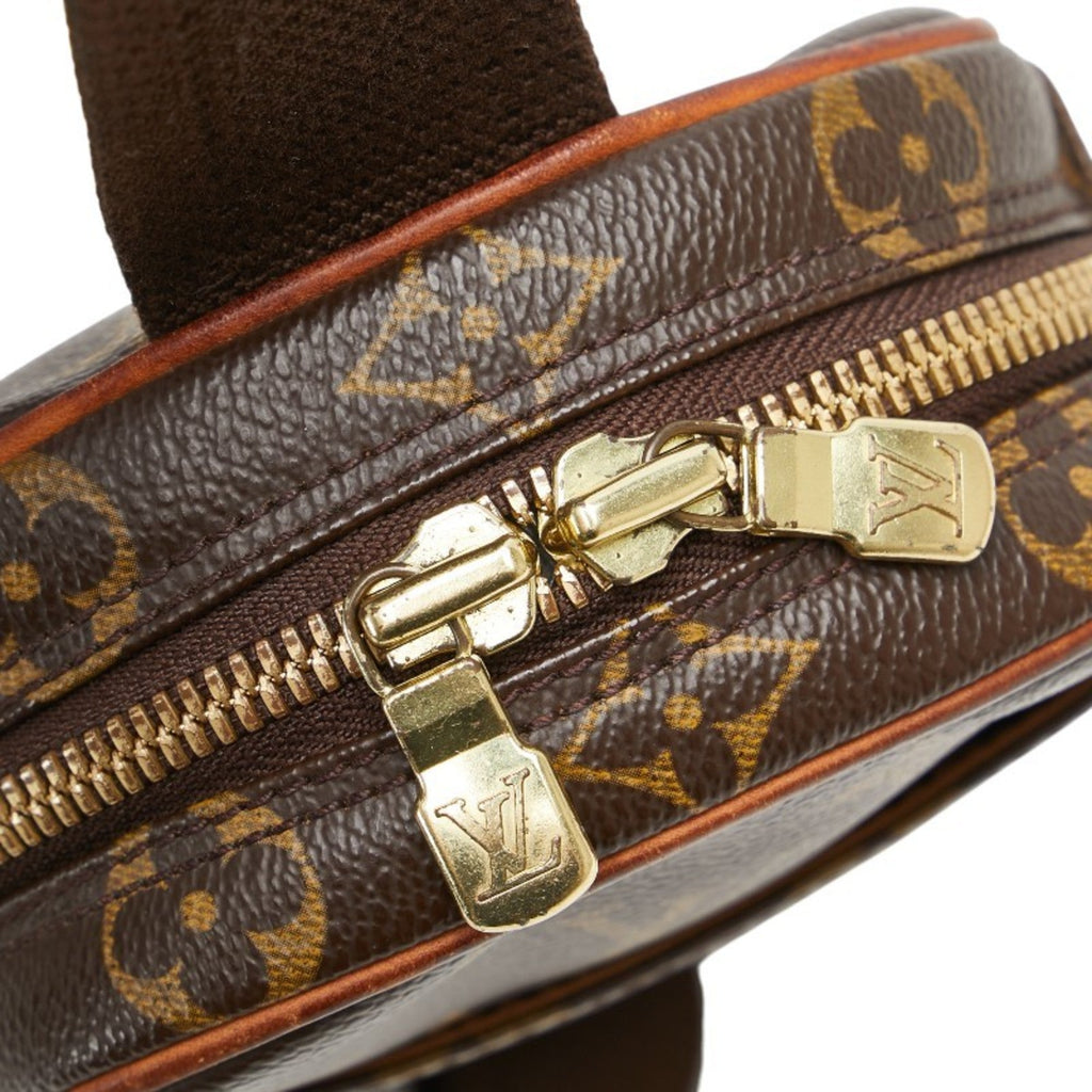Louis Vuitton Monogram Brown Pvc Leather Sling Bag