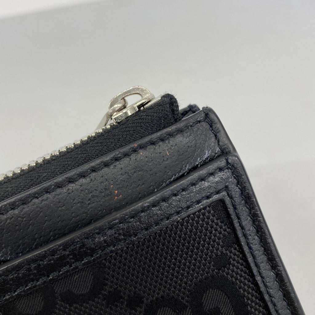 Gucci Black Canvas Wallet (Bi-Fold) (Pre-Owned)