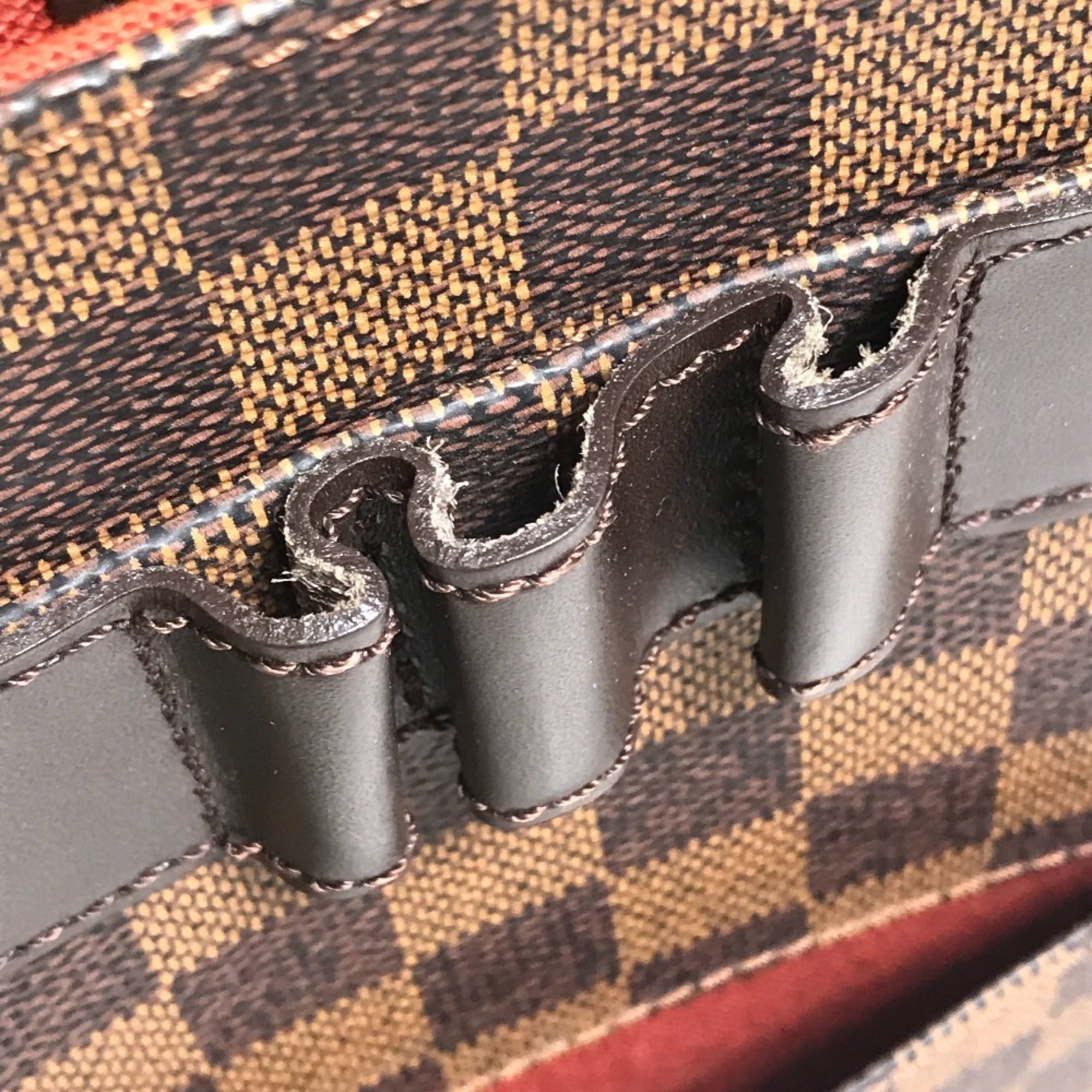Louis Vuitton Brown Damier Canvas Ebene Damier Canvas Pochette Shoulder Bag