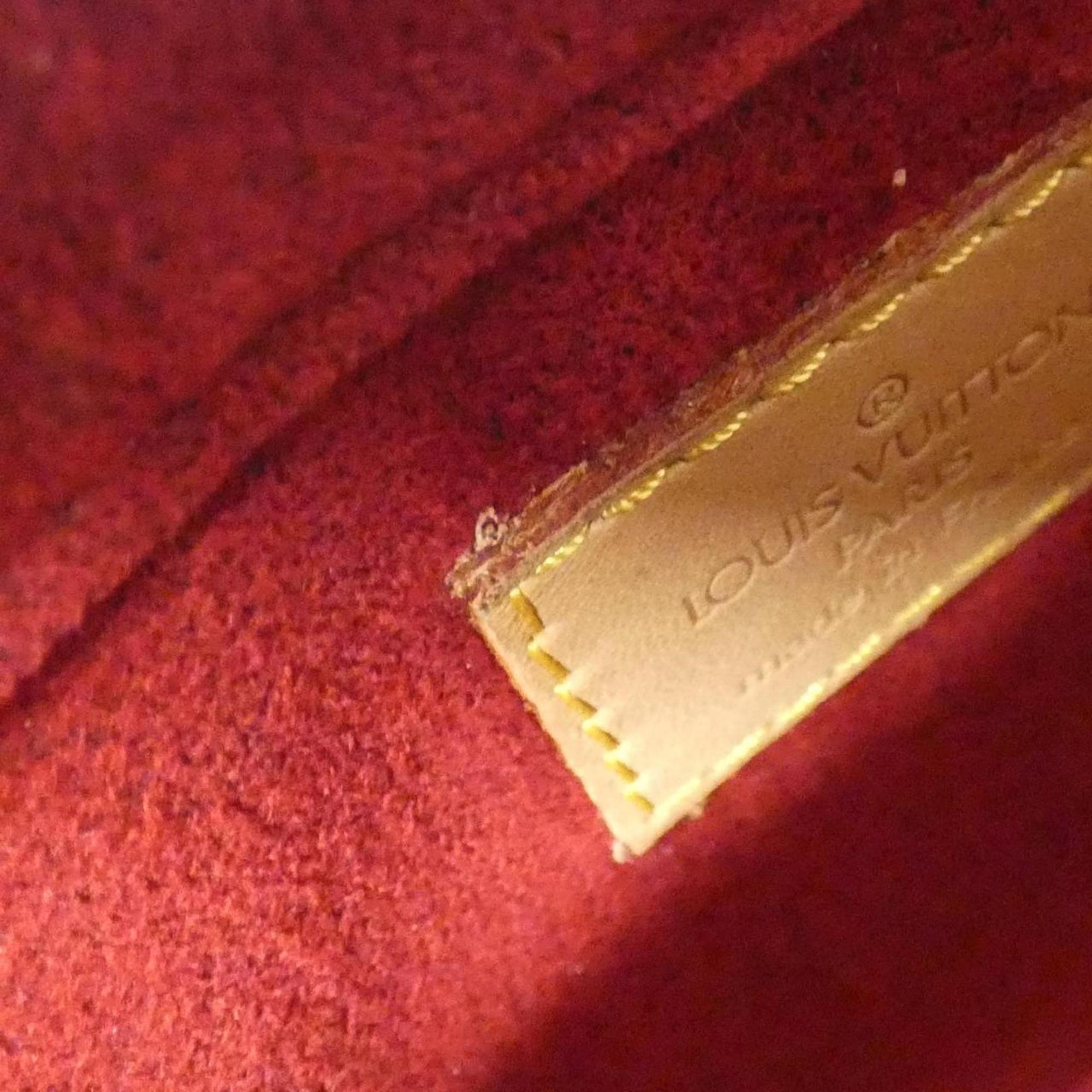Louis Vuitton Brown Coated Canvas Shoulder Bag