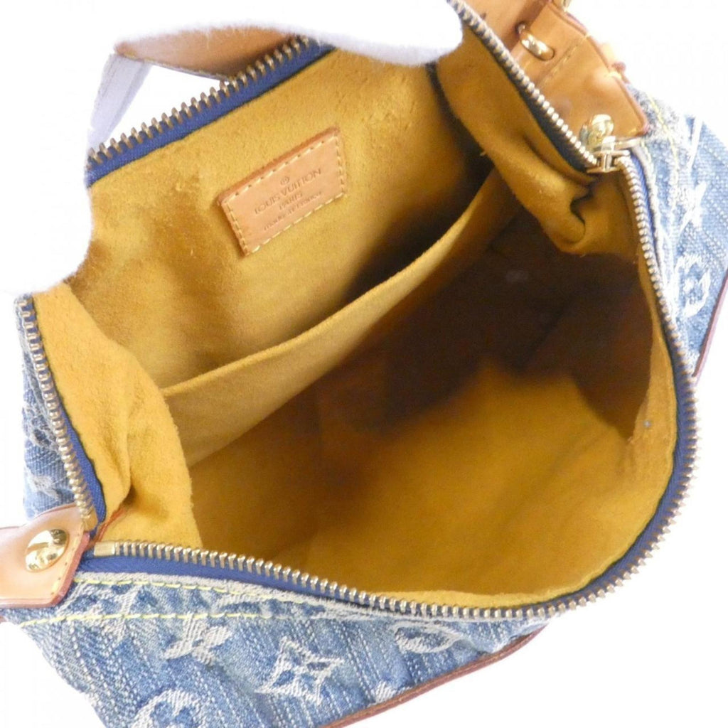 Louis Vuitton Monogram Denim Blue Denim Canvas Shoulder Bag