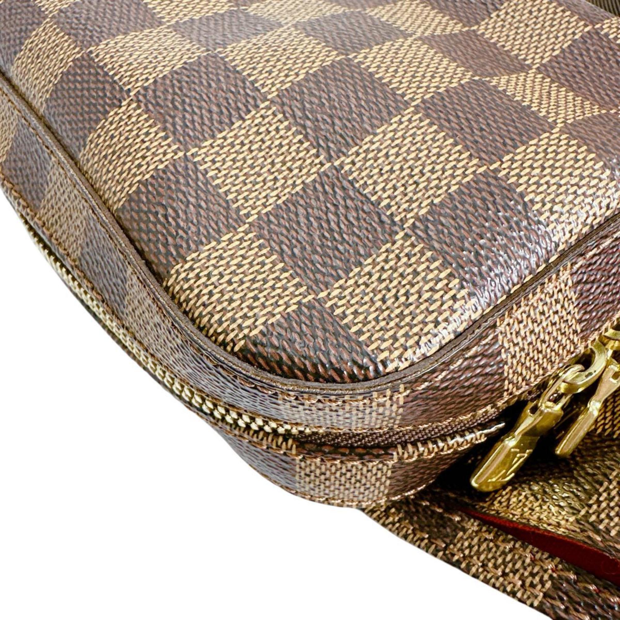 Louis Vuitton Damier Ebene Damier Canvas Fanny Pack Sling Bag
