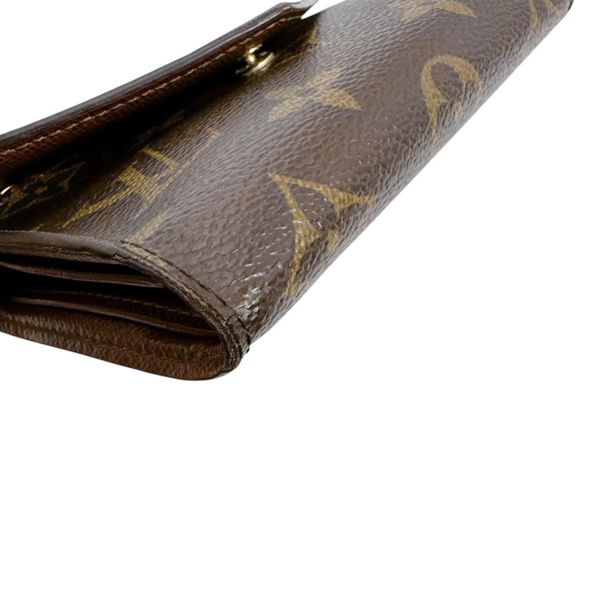 Louis Vuitton Monogram Brown Monogram Wallet (Tri-Fold)