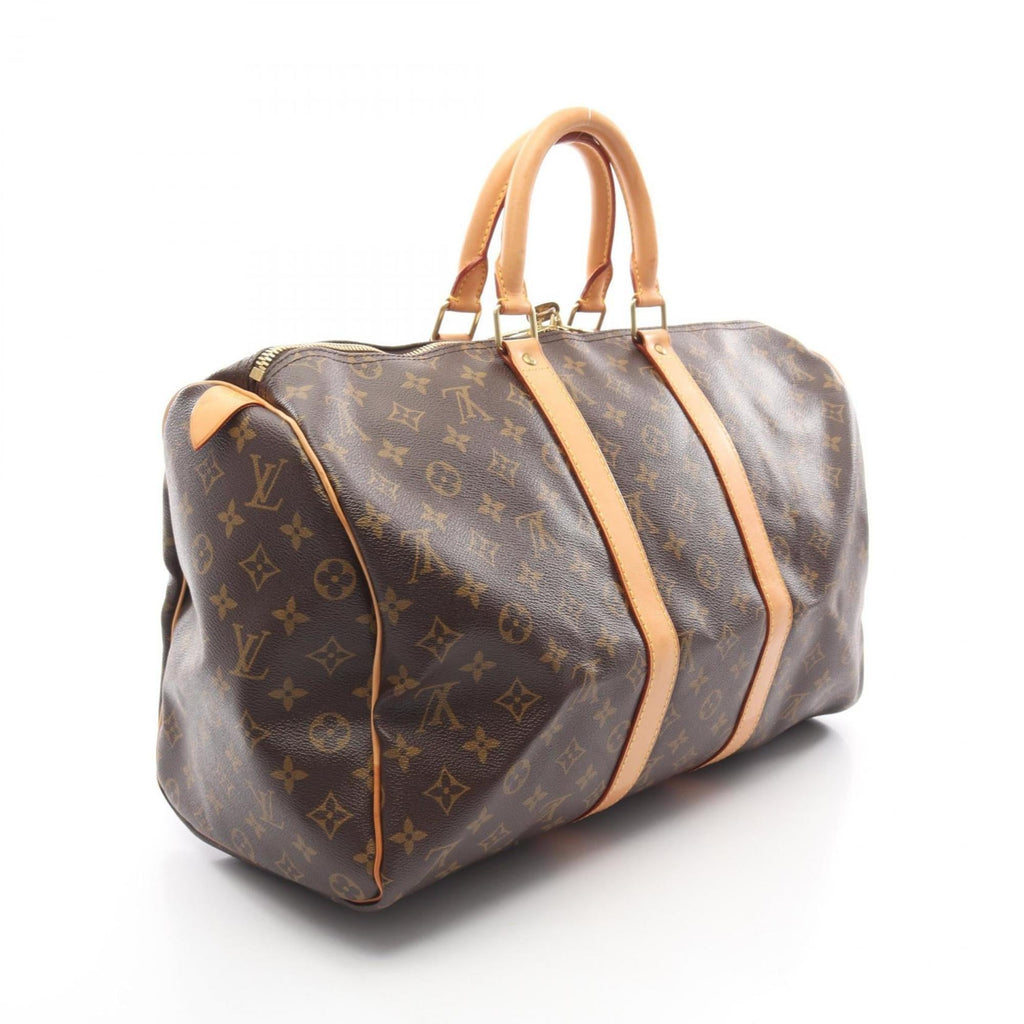 Louis Vuitton Brown Monogram Pvc Leather Boston Bag