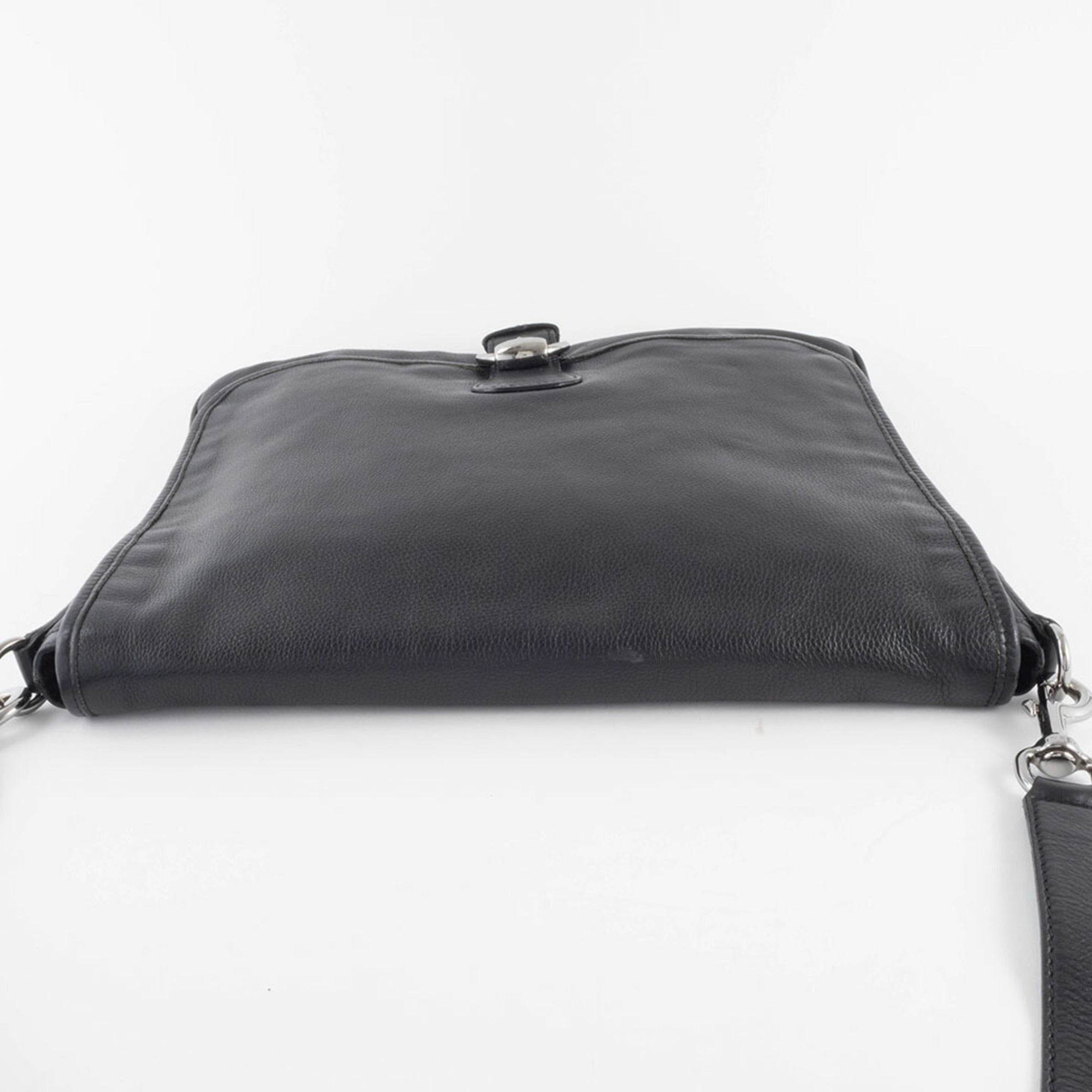 Gucci Black Leather Shoulder Bag (Pre-Owned)