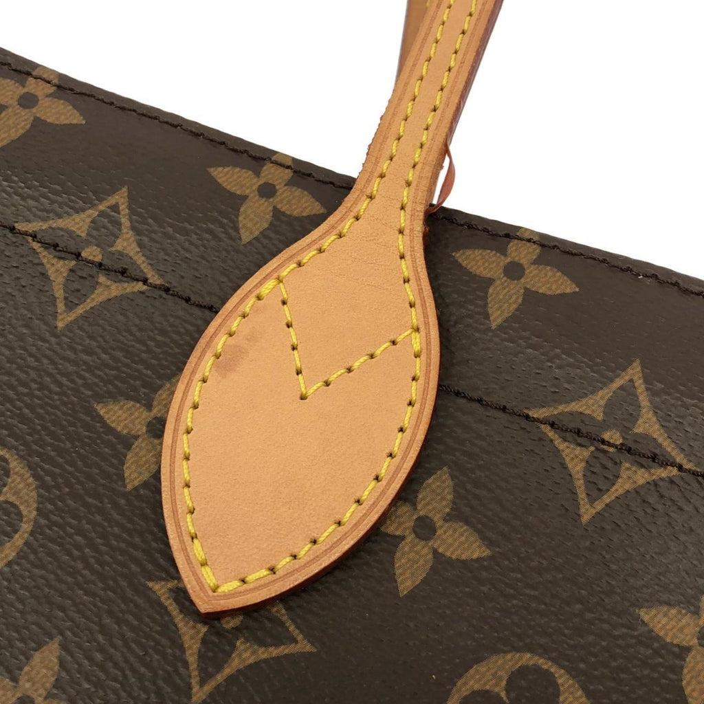 Louis Vuitton Marron Coated Canvas Handbag