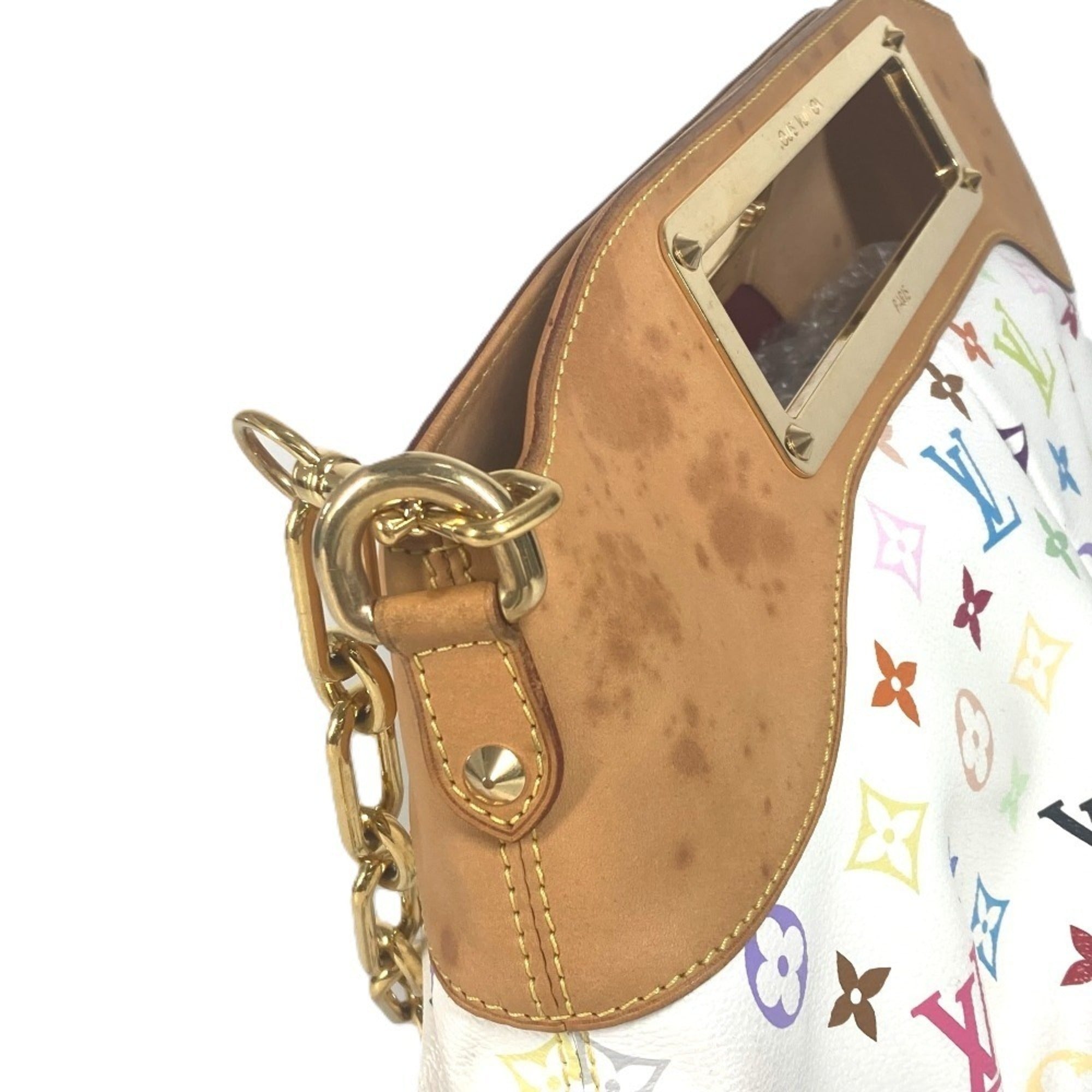 Louis Vuitton Monogram Multicolore Blanc White Monogram Multicolore Handbag Shoulder Bag