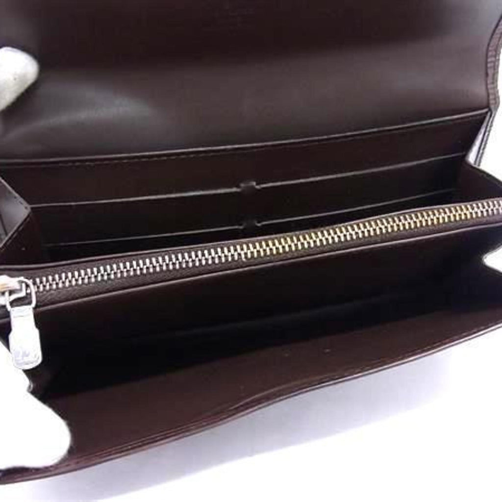 Louis Vuitton Epi Brown Epi Leather Long Wallet