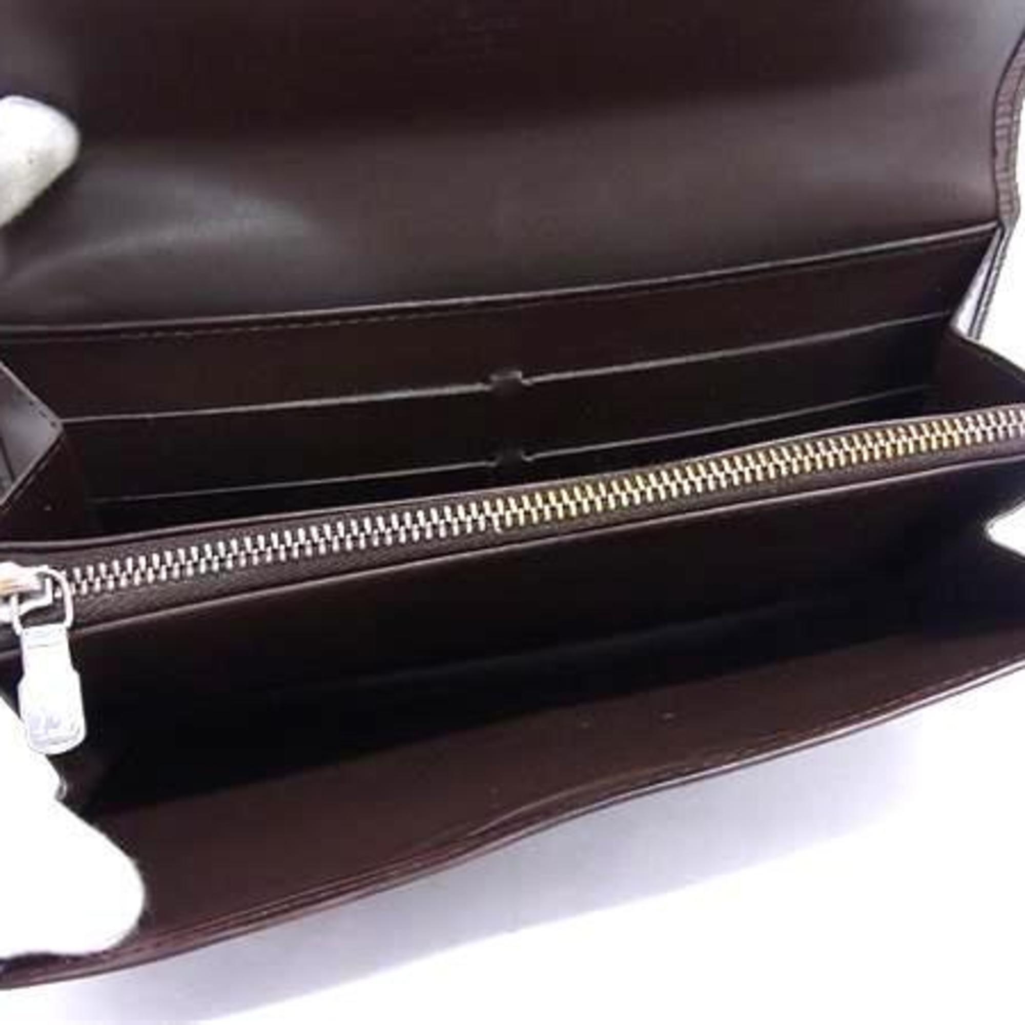 Louis Vuitton Epi Brown Epi Leather Long Wallet