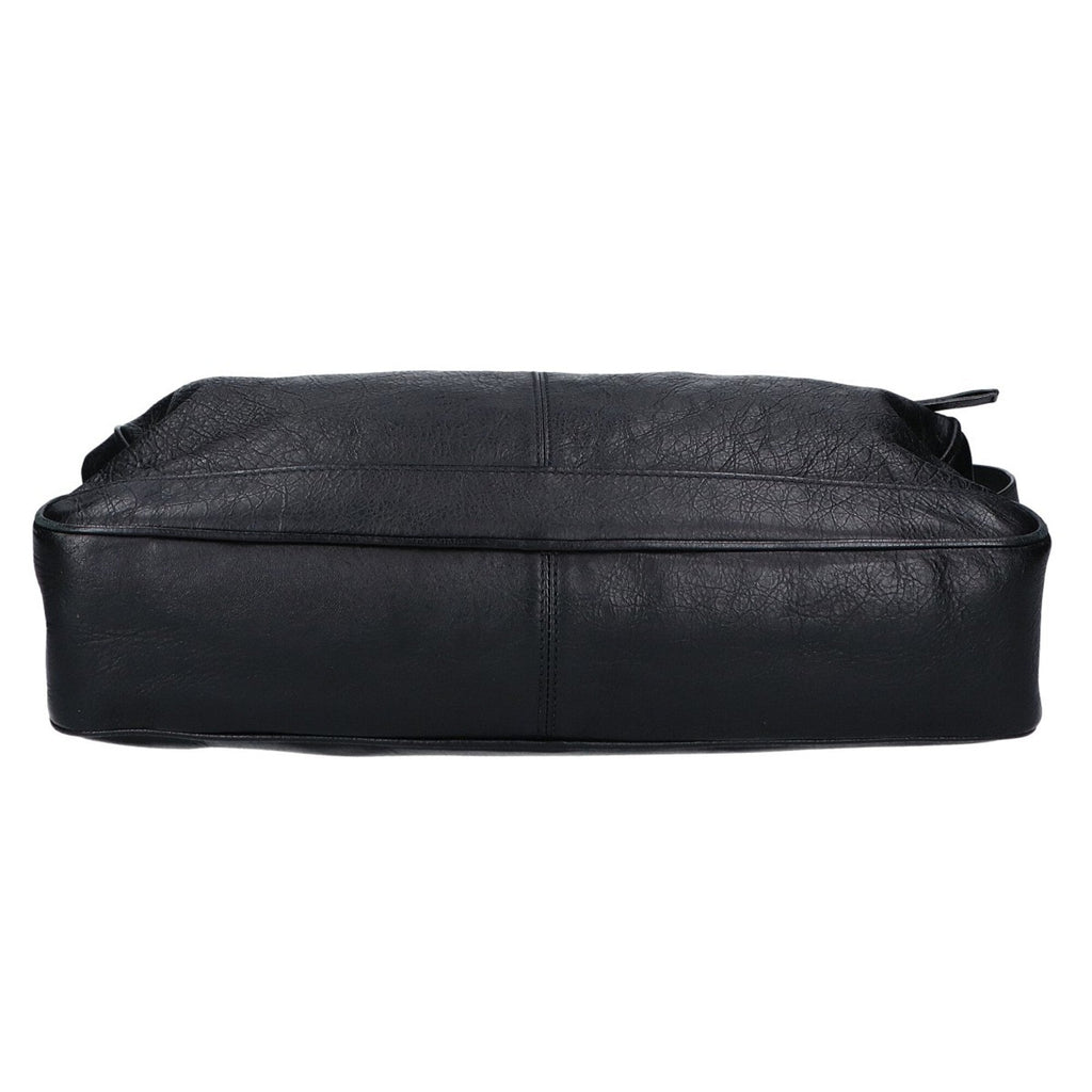 Balenciaga Black Leather Briefcase Shoulder