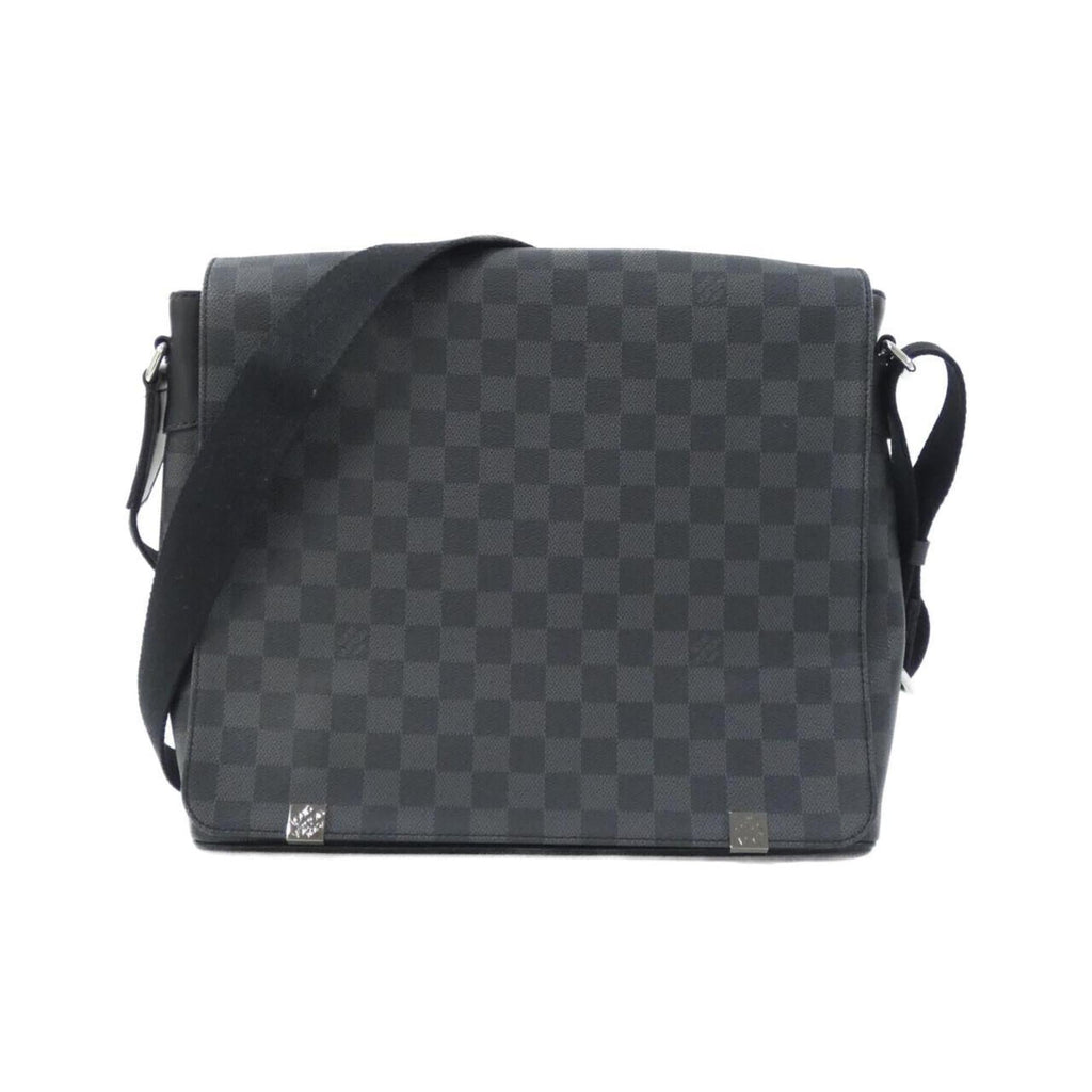 Louis Vuitton Graphite Coated Canvas Shoulder Bag
