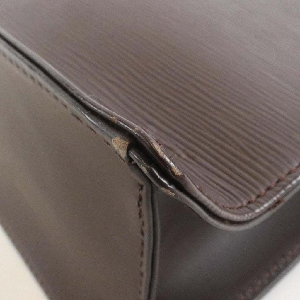 Louis Vuitton Mocha Leather Handbag