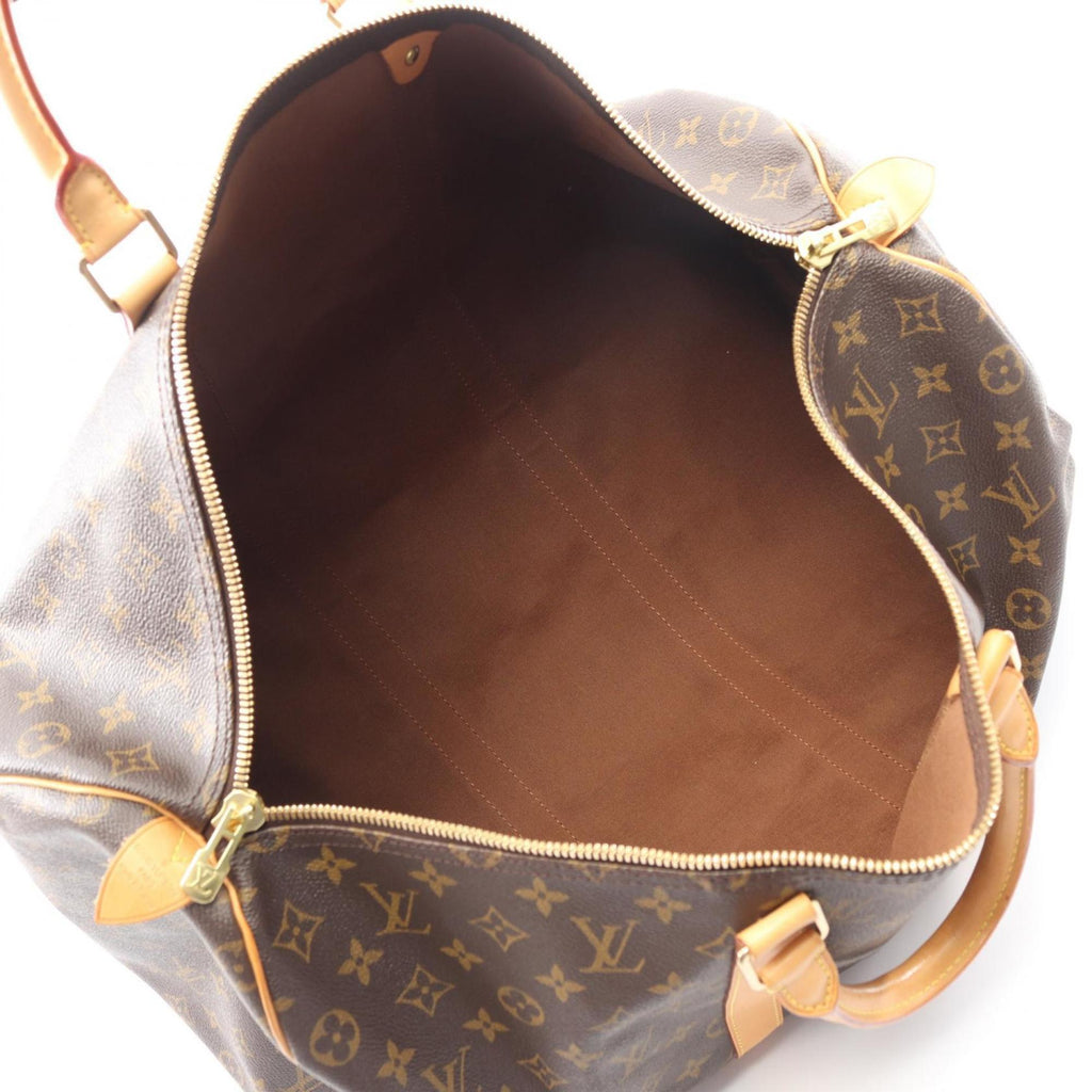 Louis Vuitton Brown Monogram Coated Canvas Boston Bag