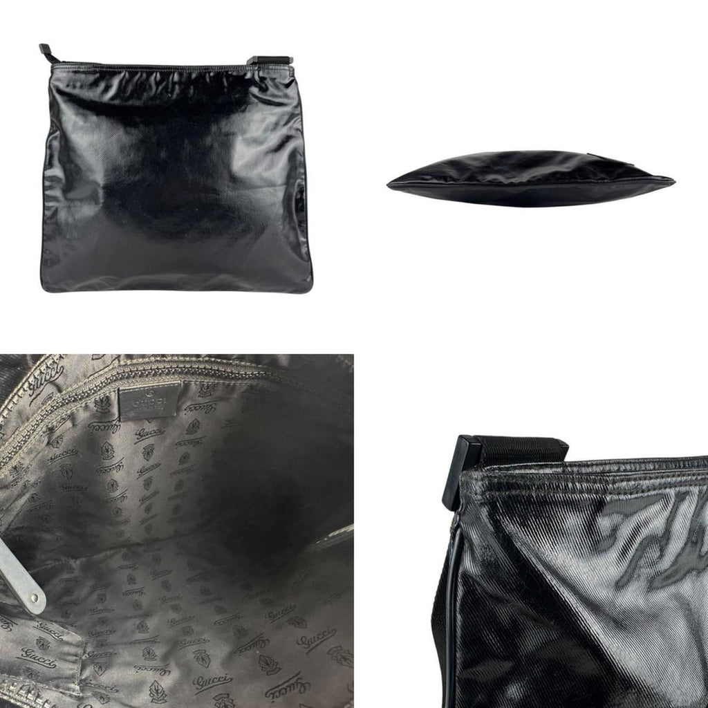 Gucci Black Pvc Shoulder Bag (Pre-Owned)