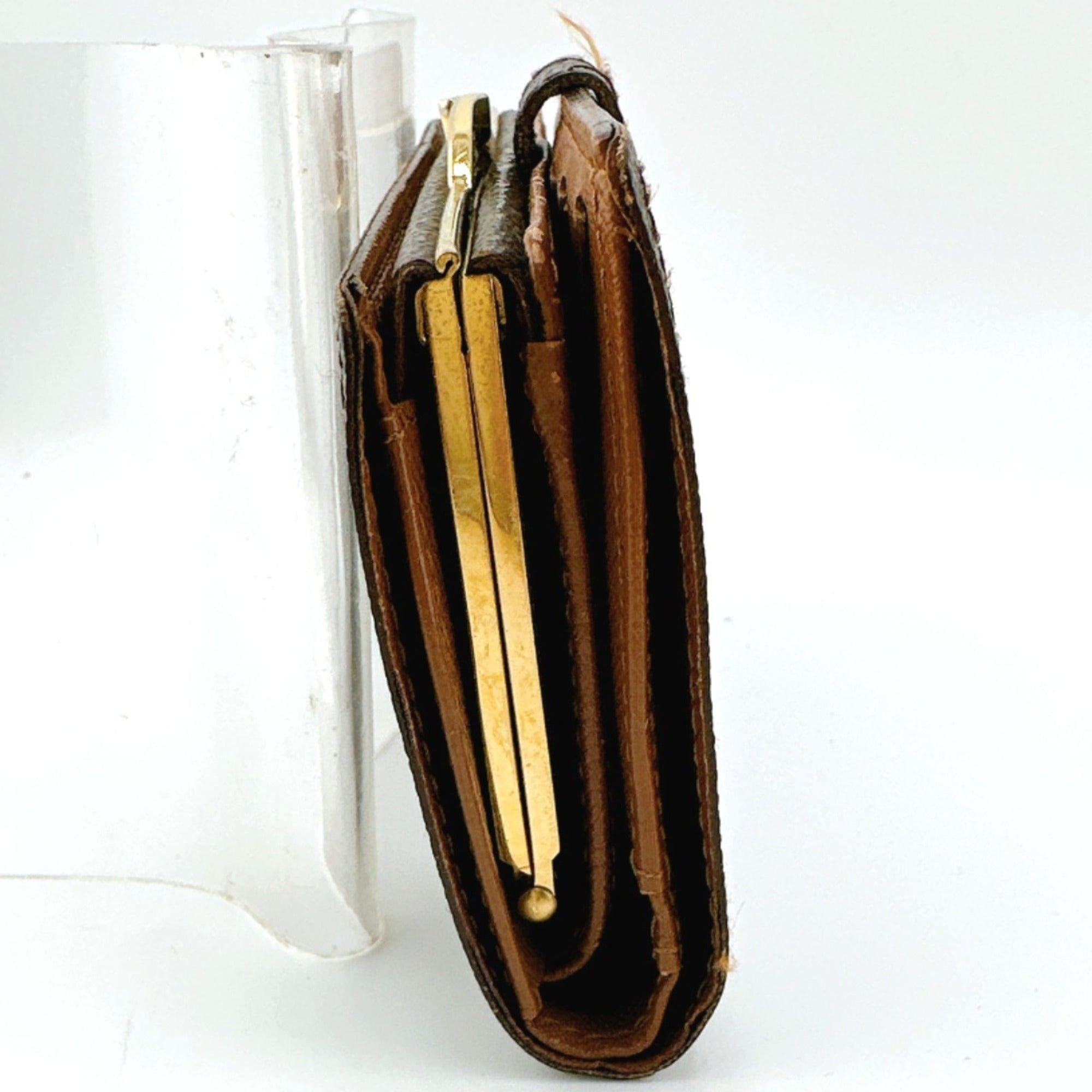 Louis Vuitton Brown Monogram Canvas Wallet