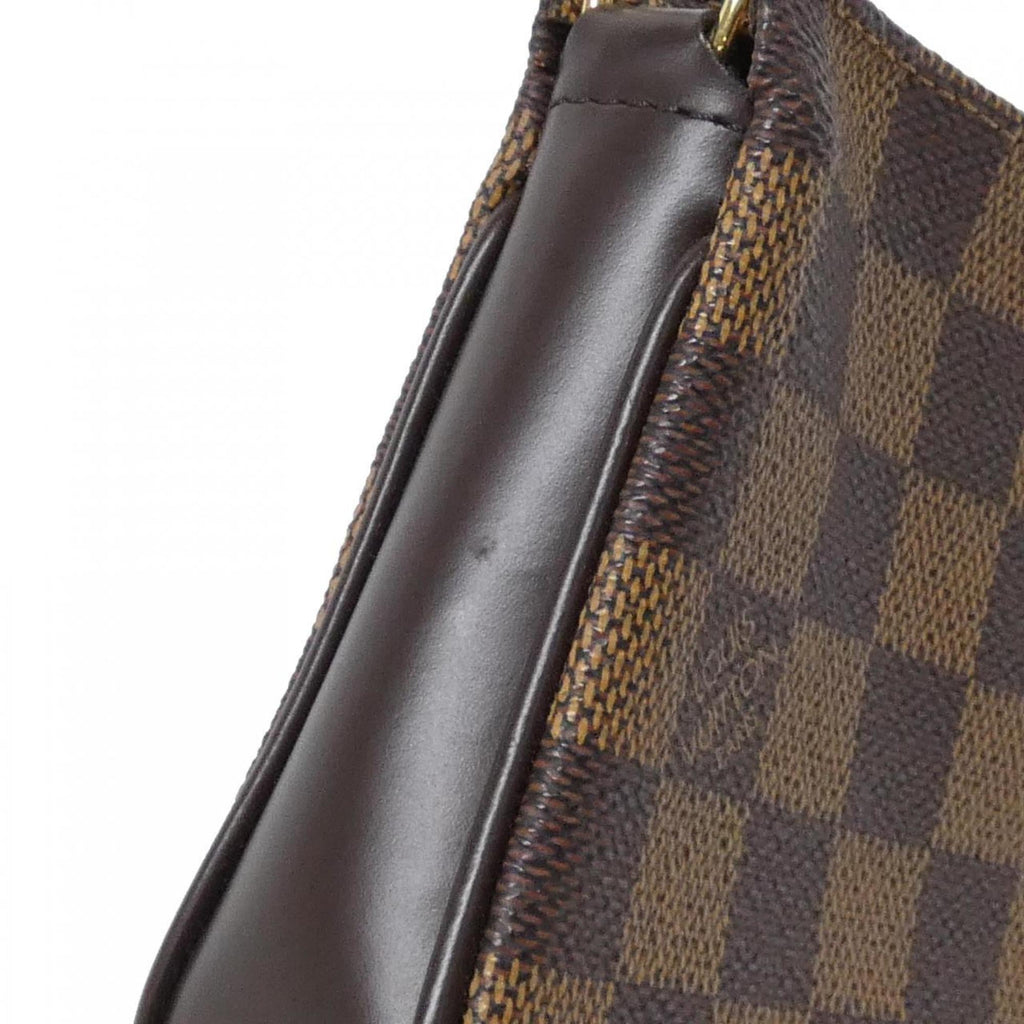 Louis Vuitton Brown Coated Canvas Pouch