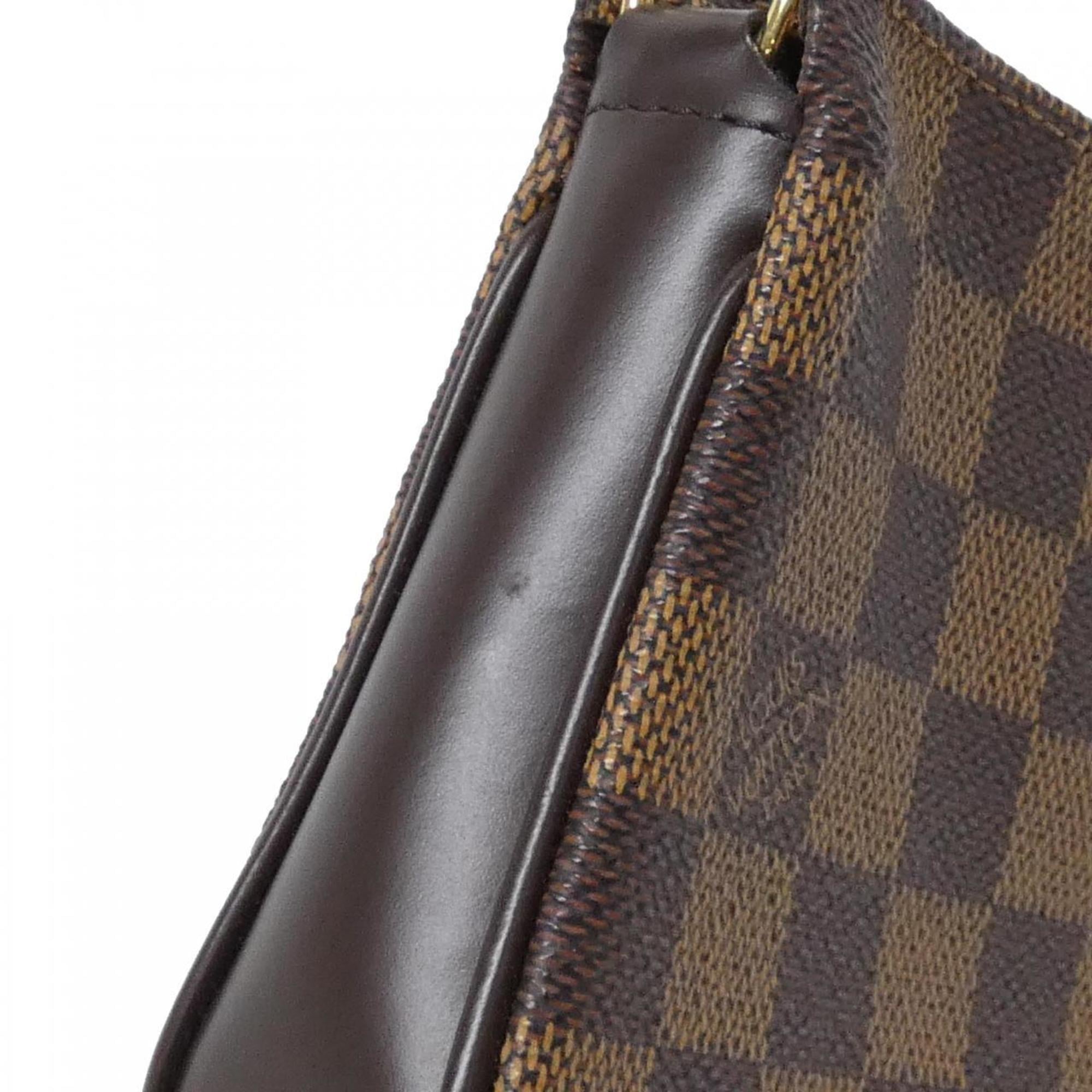 Louis Vuitton Brown Coated Canvas Pouch