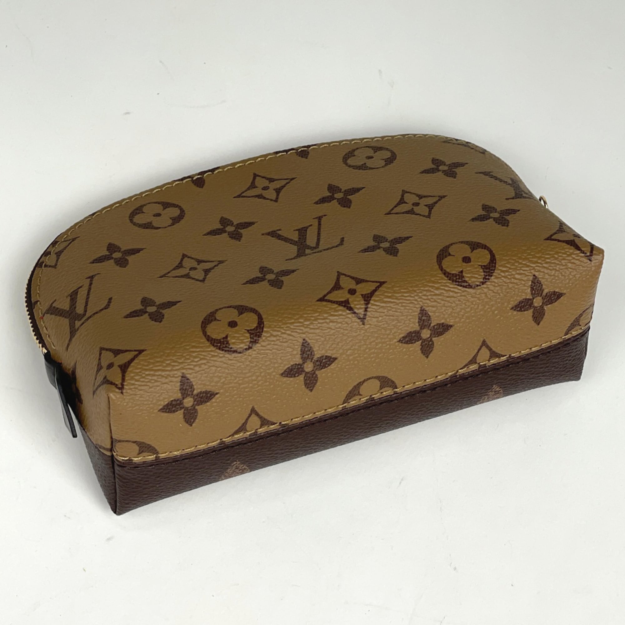 Louis Vuitton Brown Monogram Pochette Pouch
