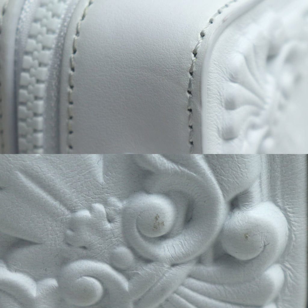 Louis Vuitton White Leather Shoulder Bag