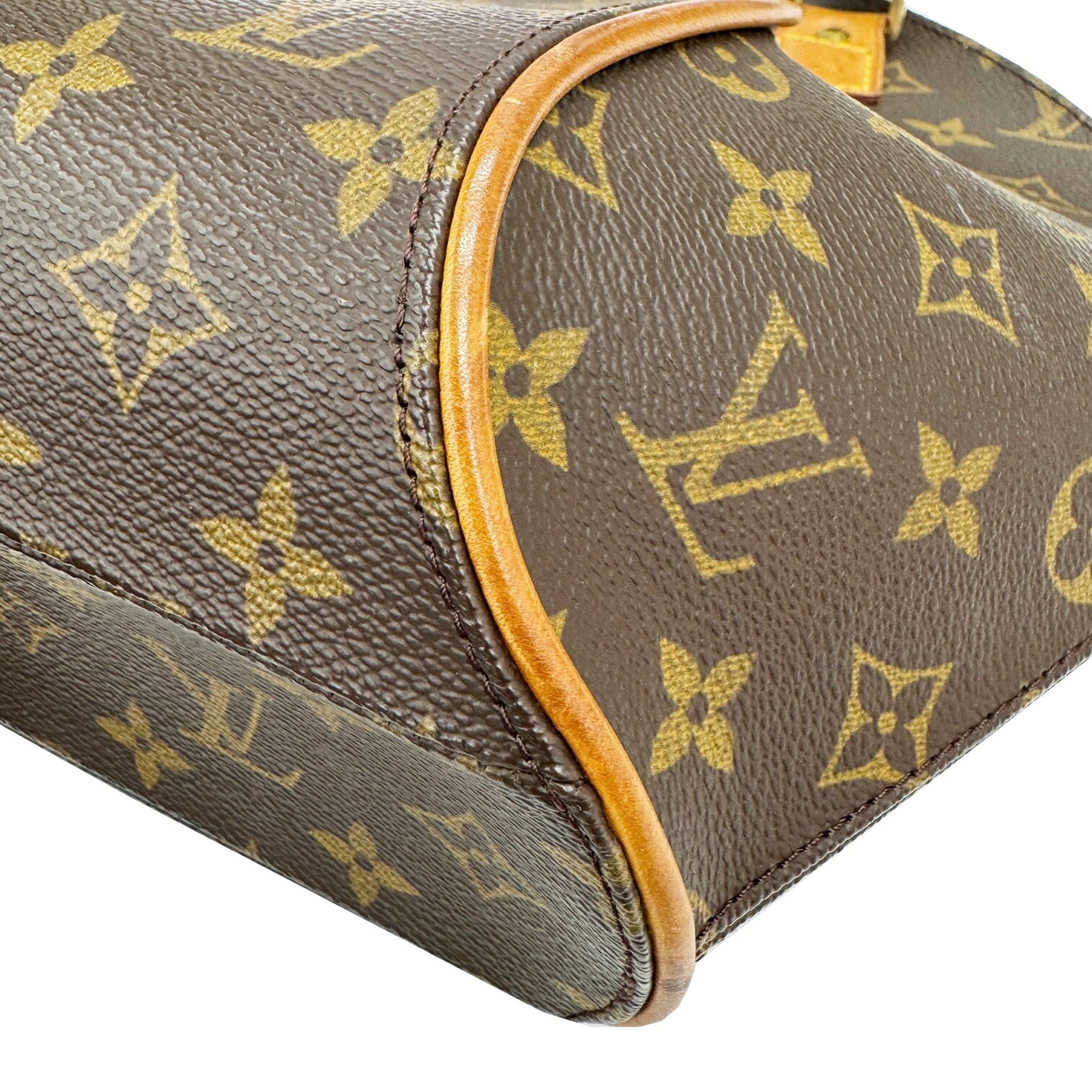 Louis Vuitton Brown Monogram Canvas Handbag