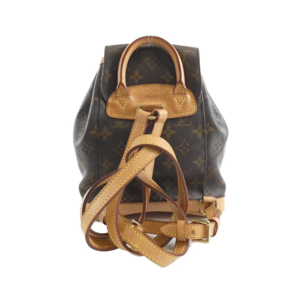 Louis Vuitton Monogram Mini Marron Coated Canvas Backpack