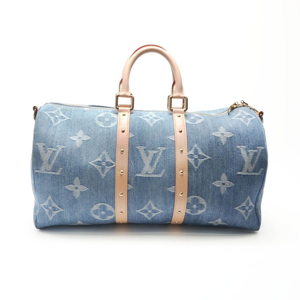 Louis Vuitton Navy Boston Bag