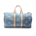Louis Vuitton Navy Boston Bag