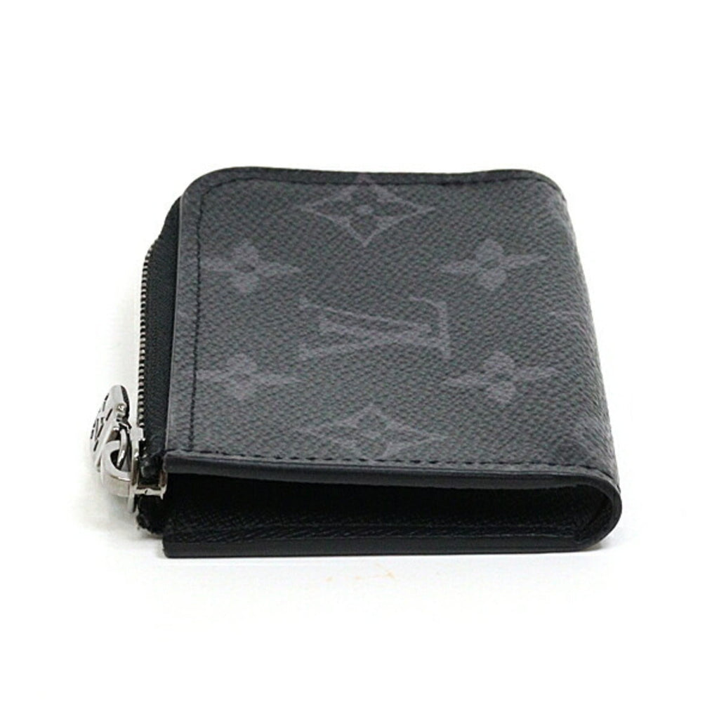 Louis Vuitton Black Monogram Eclipse Canvas Leather Coin Purse/Coin Case