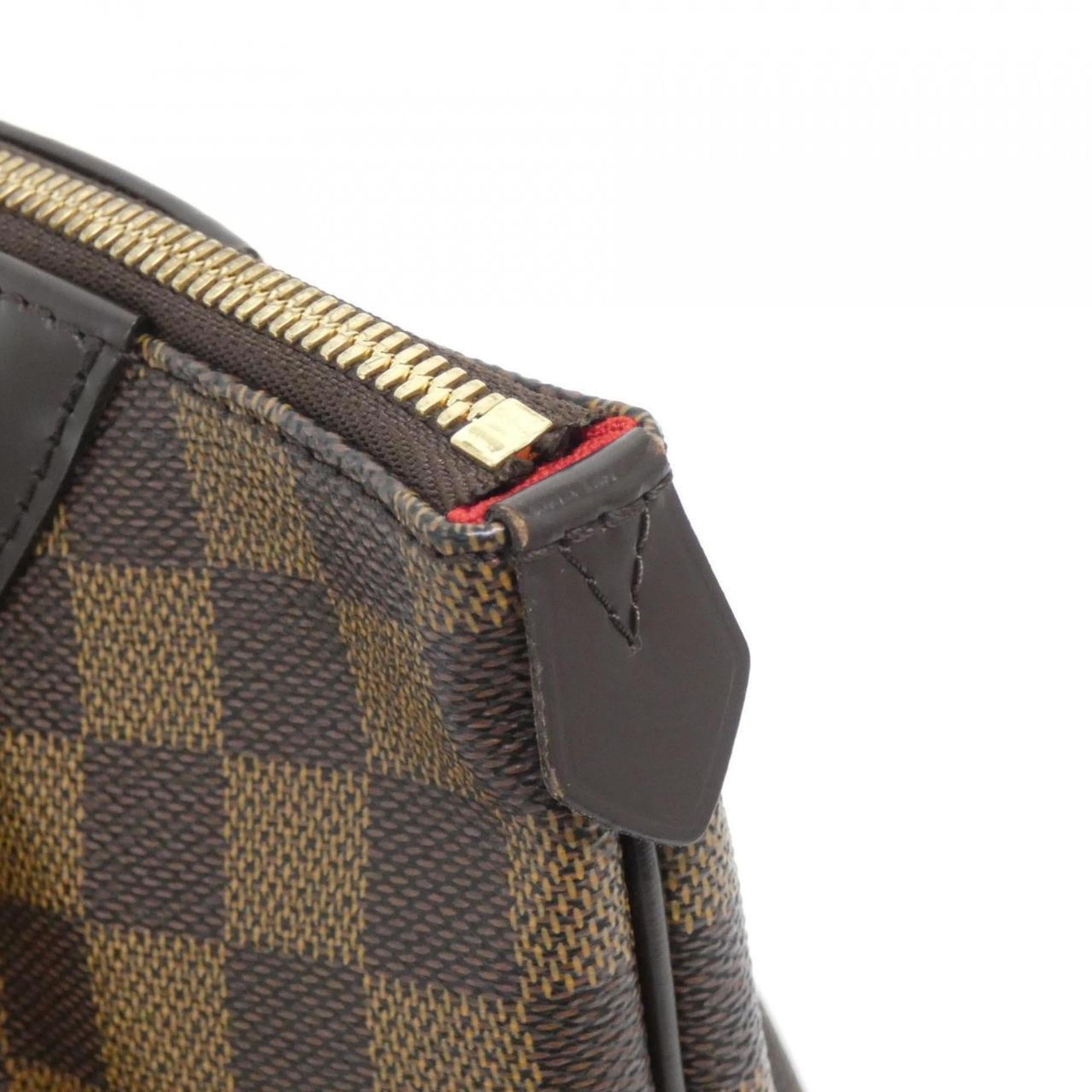 Louis Vuitton Ebene Coated Canvas Handbag
