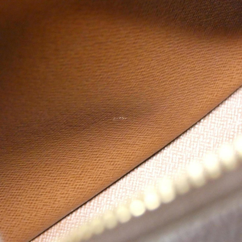 Louis Vuitton Brown Coated Canvas Shoulder Bag