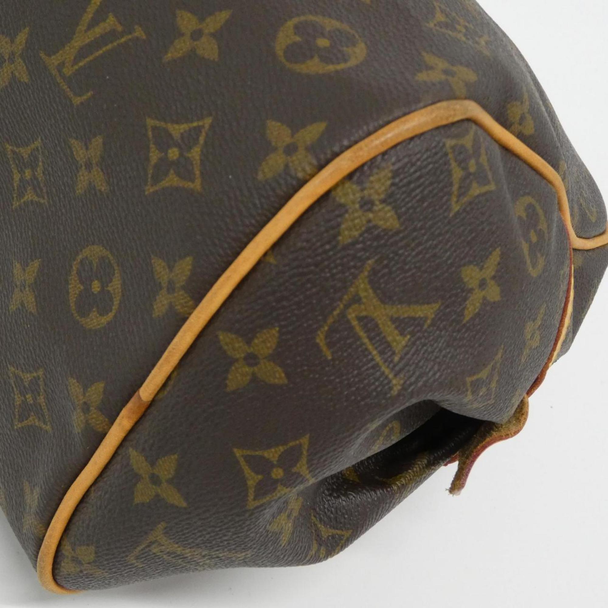 Louis Vuitton Marron Coated Canvas Shoulder Bag