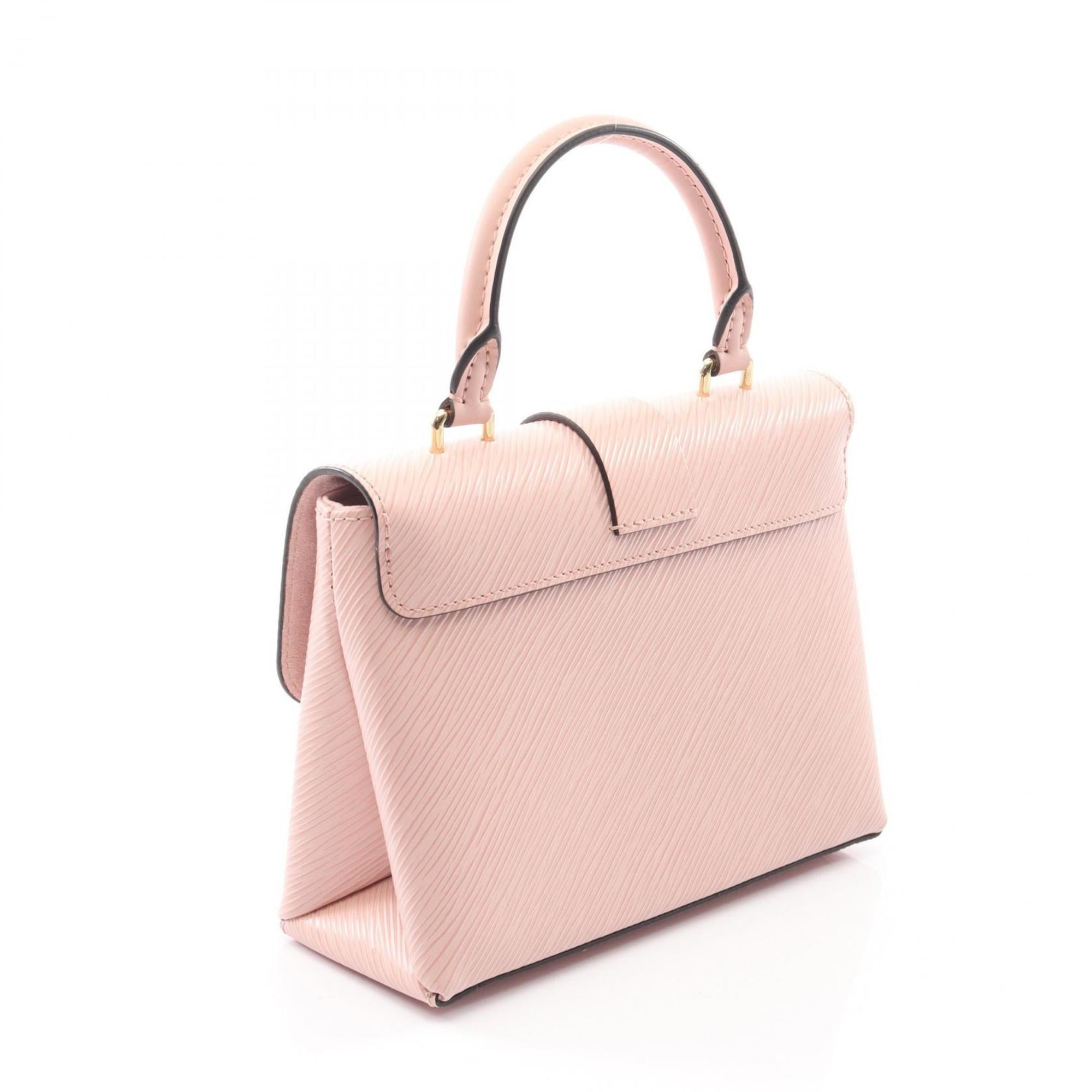 Louis Vuitton Pink Leather Handbag