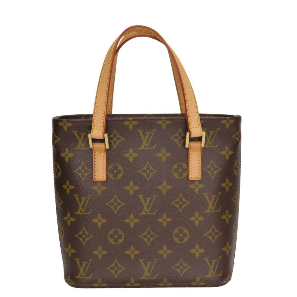 Louis Vuitton Brown Monogram Leather Handbag
