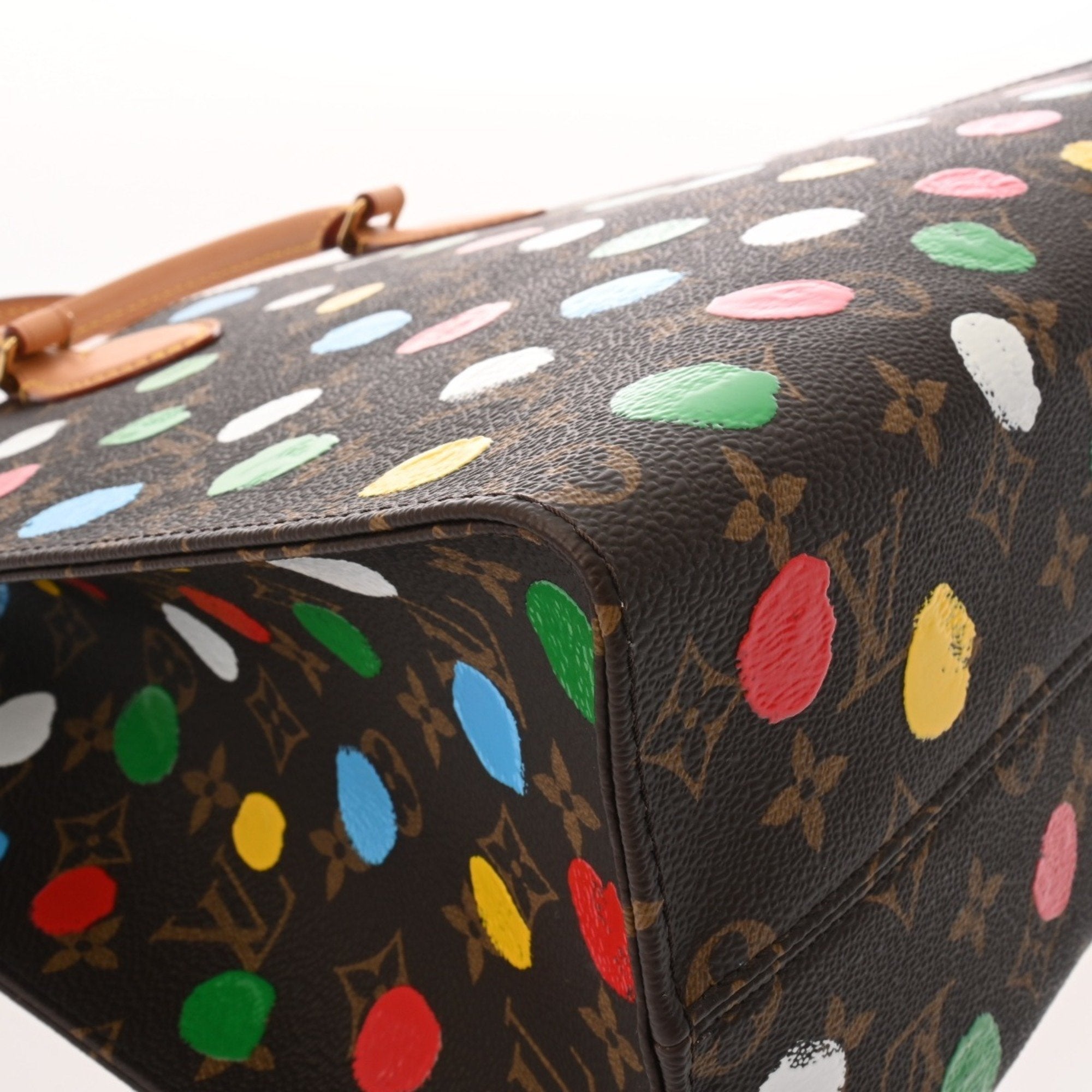 Louis Vuitton Brown Multi-Color Monogram Canvas Handbag