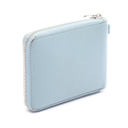Balenciaga Blue Leather Wallet (Bi-Fold)