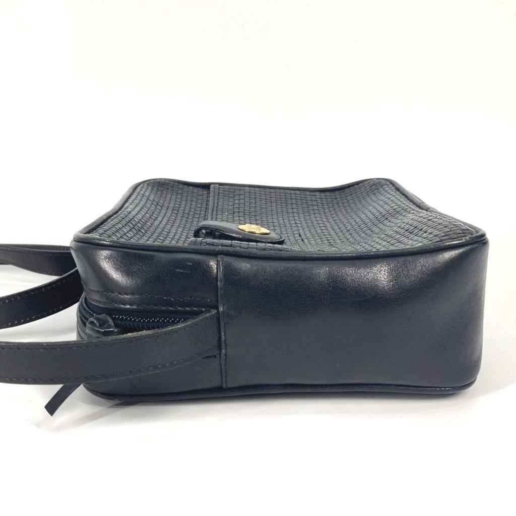 Celine Black Leather Pochette Shoulder Bag